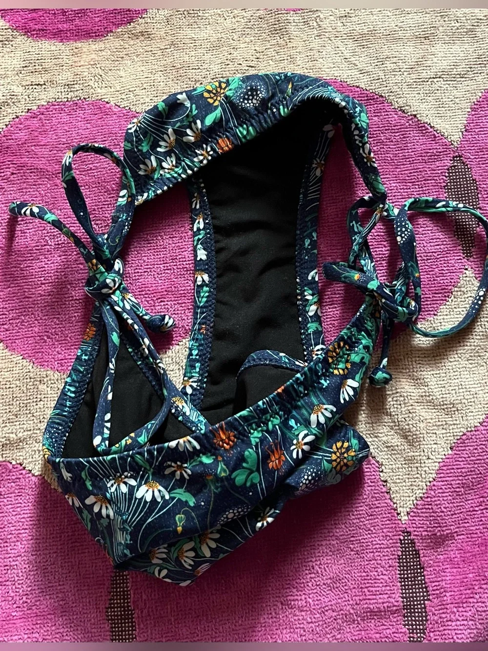 J.Crew Hipster String Bikini Bottom in Liberty® London Floral Fabric